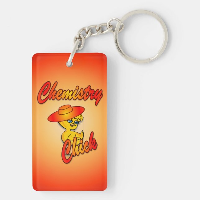 Llavero Chick de Química #5 (Atrás)