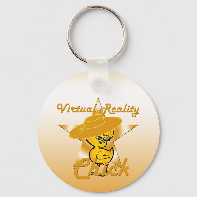 Llavero Chick de realidad virtual #10 (Anverso)