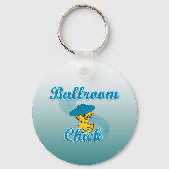 Llavero Chick de salón de baile #3 (Anverso)