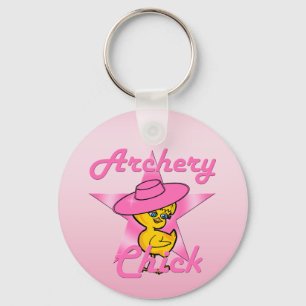Llavero Chick de tiro con arco #8