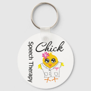 Llavero Chick de tratamiento del habla