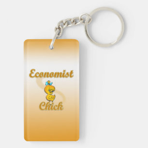 Llavero Chick economista