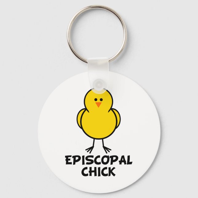 Llavero Chick episcopal (Anverso)