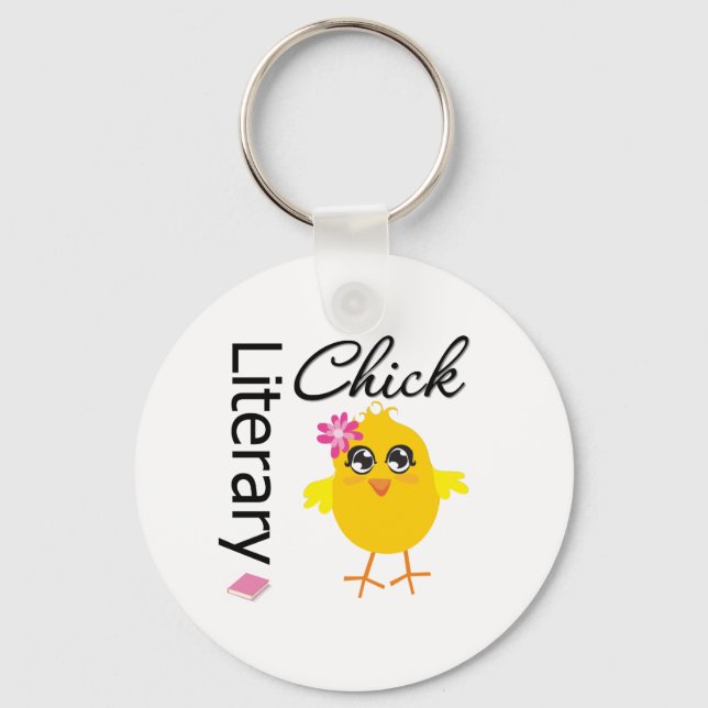 Llavero Chick literario (Anverso)