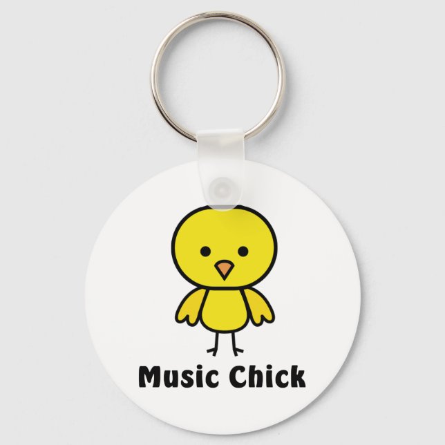 Llavero Chick musical (Anverso)