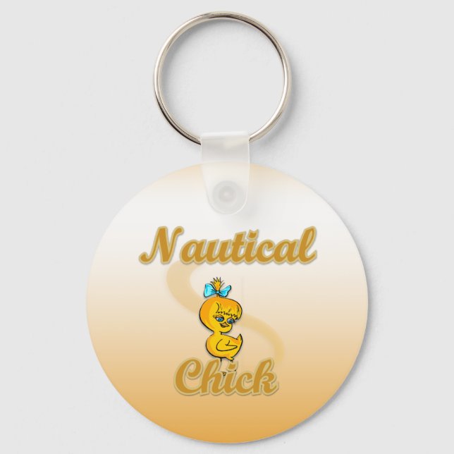 Llavero Chick náutico (Anverso)