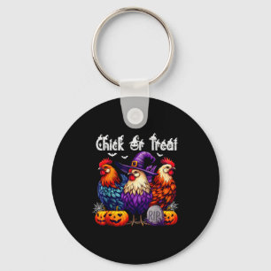 Llavero Chick Or Treat Bruja Divertida De Halloween Soky L