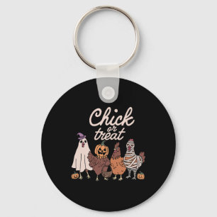 Llavero Chick Or Treat Temporada Espeluznante Halloween Po