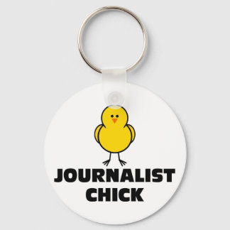 Llavero Chick periodista