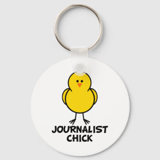 Llavero Chick periodista