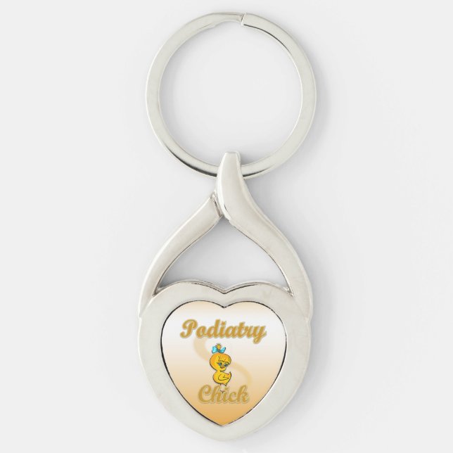 Llavero Chick podiatero (Anverso)