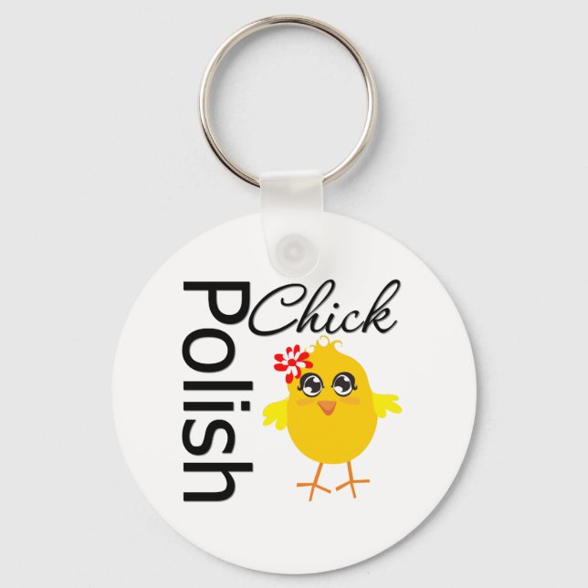Llavero Chick polaco (Anverso)