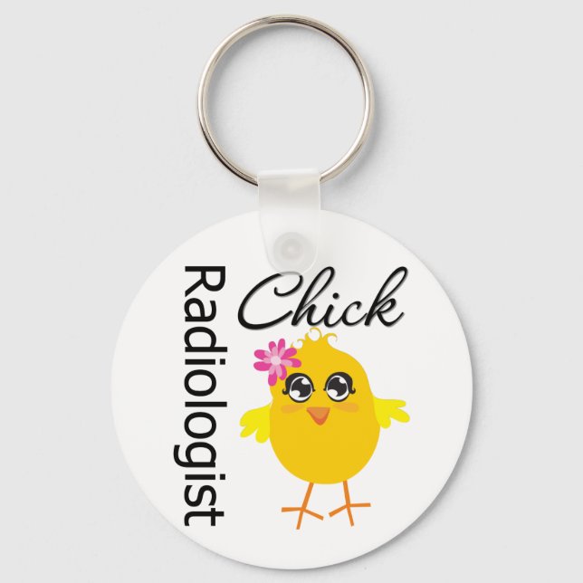 Llavero Chick radiólogo (Anverso)