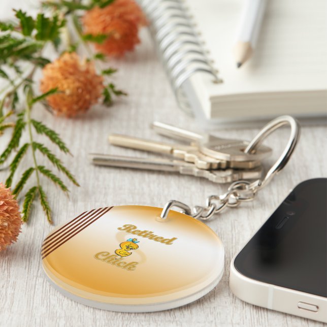 Llavero Chick retirado (Frente Derecha)