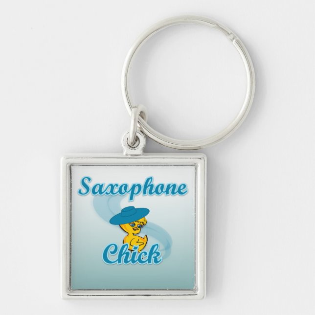 Llavero Chick saxofón #3 (Frente)