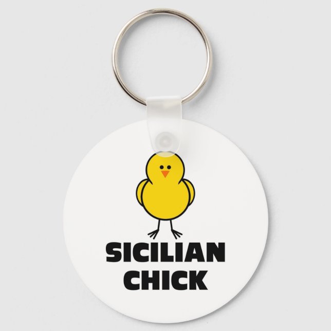 Llavero Chick siciliano (Anverso)