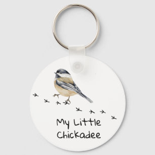 Llavero Chickadee divertida Cute pequeños seguimiento de a