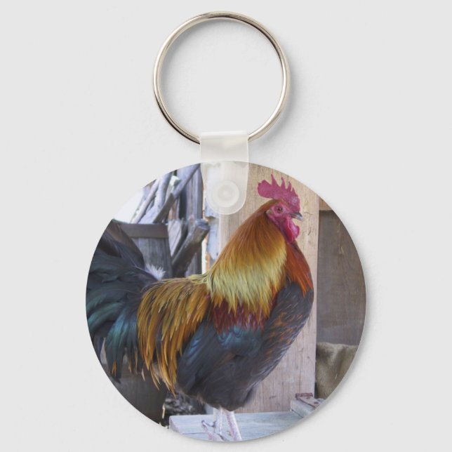 Llavero CHICKEN/rooster (Anverso)