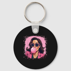 Llavero Chicle rosa de Kamala Harris