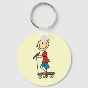Llavero Chico de la figura del stick en Scooter