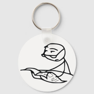 Llavero Chico de periódico