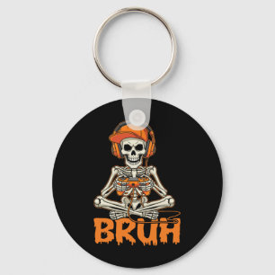 Llavero Chicos de Halloween Bruh Niños Jugador Hombres Esq