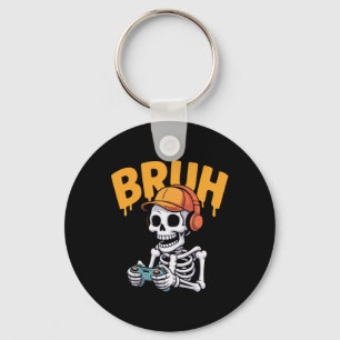 Llavero Chicos de Halloween Bruh Niños Jugador Hombres Esq