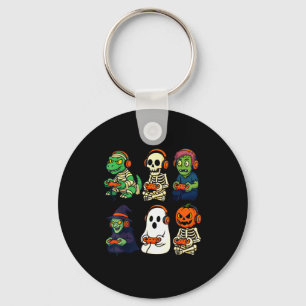 Llavero Chicos de Halloween Niños Jugador Dinosaurio Esque