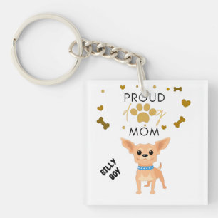 Llavero "CHIHUAHUA" acrílico de dos caras.