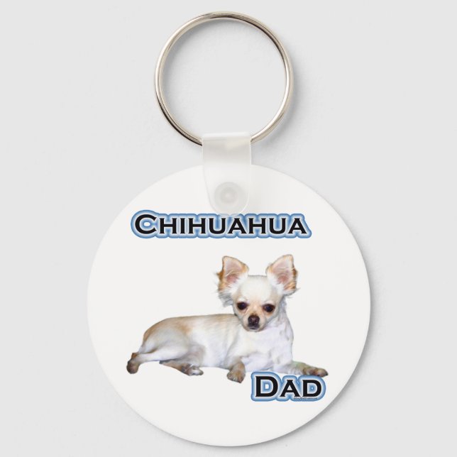 Llavero Chihuahua Dad 4 - Keychain (Anverso)