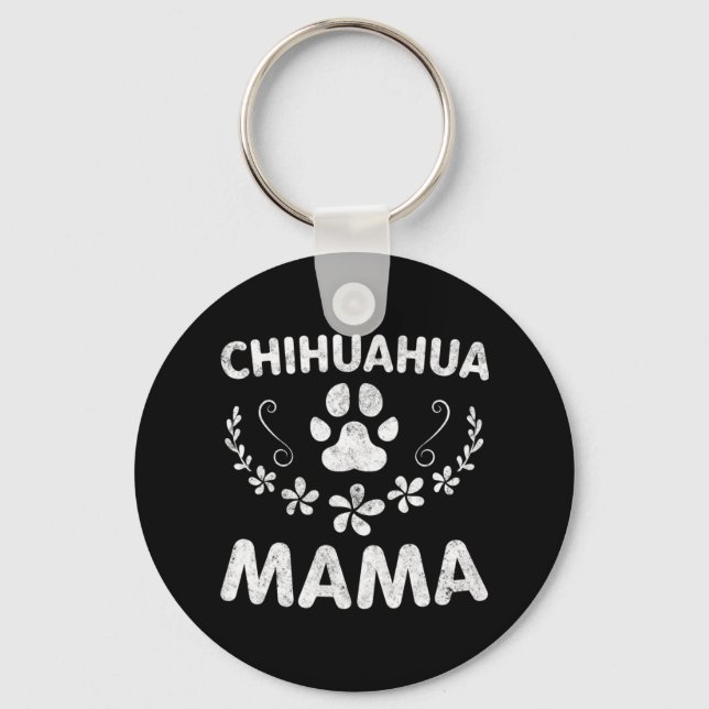 Llavero Chihuahua Mama (Anverso)