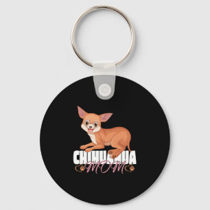 Llavero Chihuahua Mamá Camisa Mascota