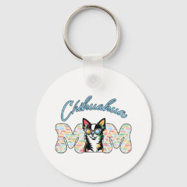 Llavero Chihuahua Mom
