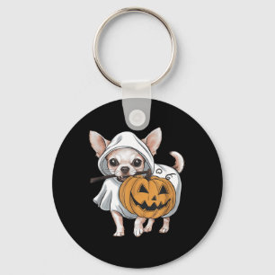 Llavero Chihuahua Perro Fantasma Halloween