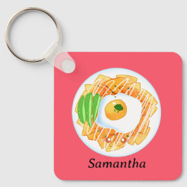 Llavero Chilaquiles Rojos