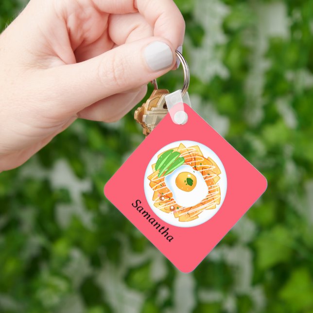 Llavero Chilaquiles Rojos (Mano)