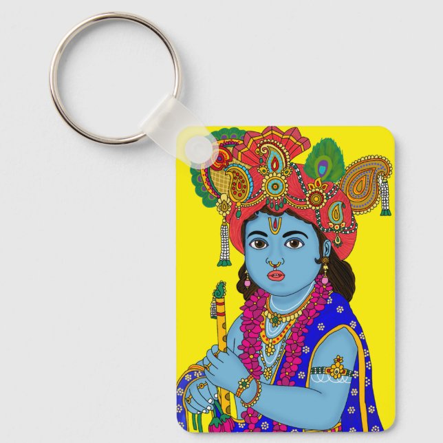 Llavero Child Krishna Keychain (Anverso)