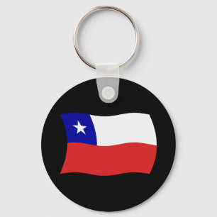 Llavero Chile Bandera Keychain