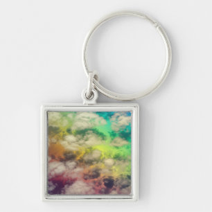 Llavero Chile: Captura aérea de paisaje  América del Sur