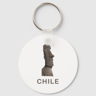 Llavero Chile Moai