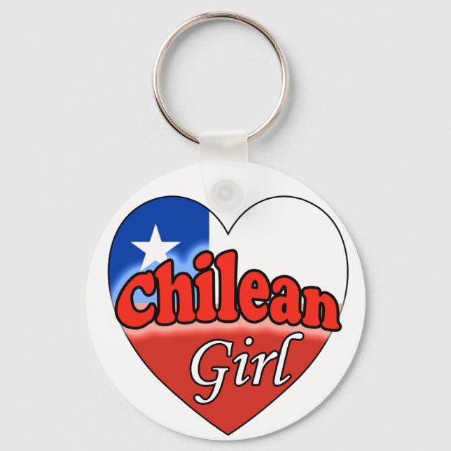 Llavero Chilean Girl (Anverso)