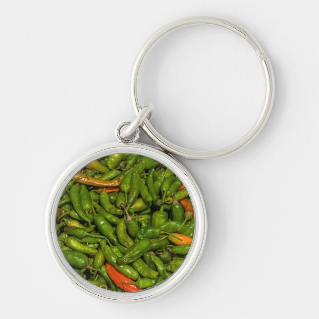 Llavero Chiles a la venta en el mercado (Frente)
