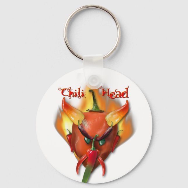 Llavero Chili Head Devil (Anverso)