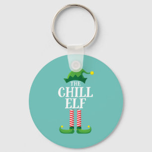 Llavero Chill Elf Matching Family Group Navidad Fiesta