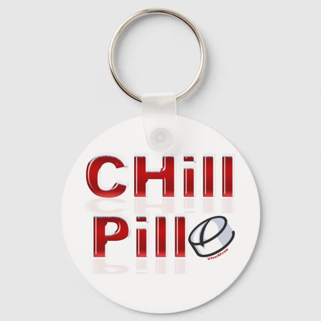 Llavero Chill Pill Funny PMS (Anverso)