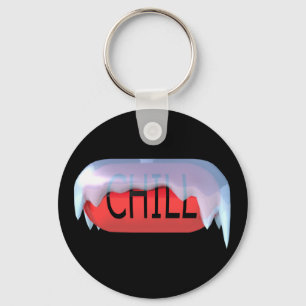 Llavero Chill Pill Red Keychain