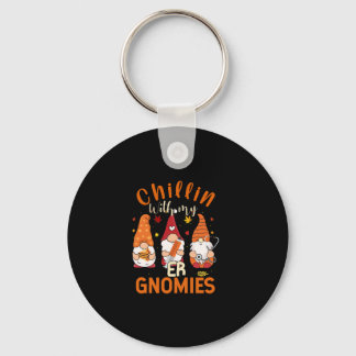 Llavero Chillin Con Mi enfermera Gnomies Gnome Thanksgivin