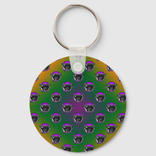 Llavero Chimpancé espacial