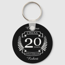 China 20 años del aniversario tradicional de los b