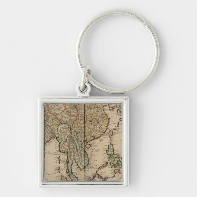 Llavero China e India (Frente)